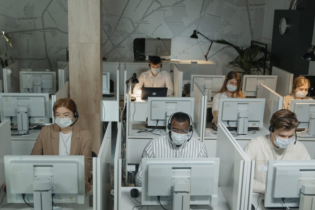 office during the pandemic