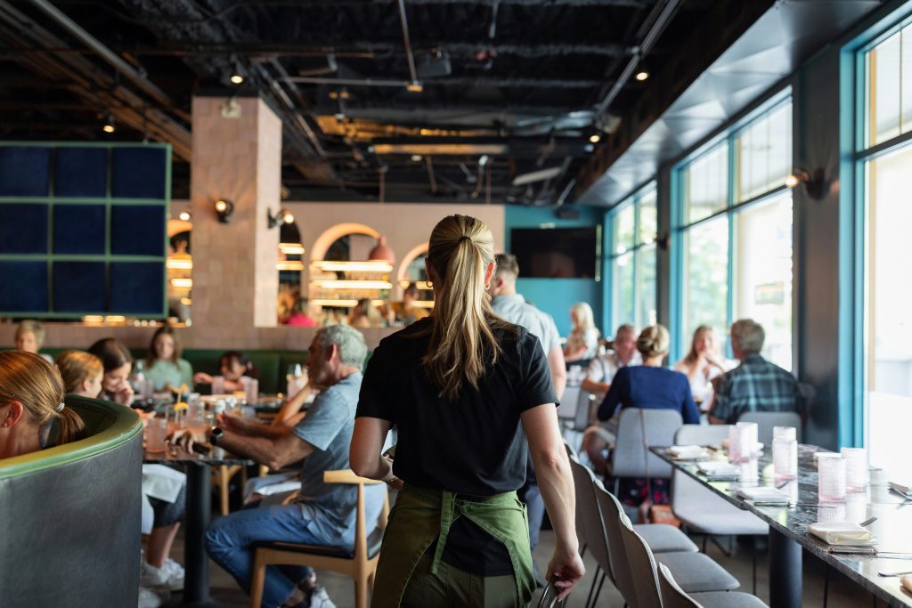 busy restaurant